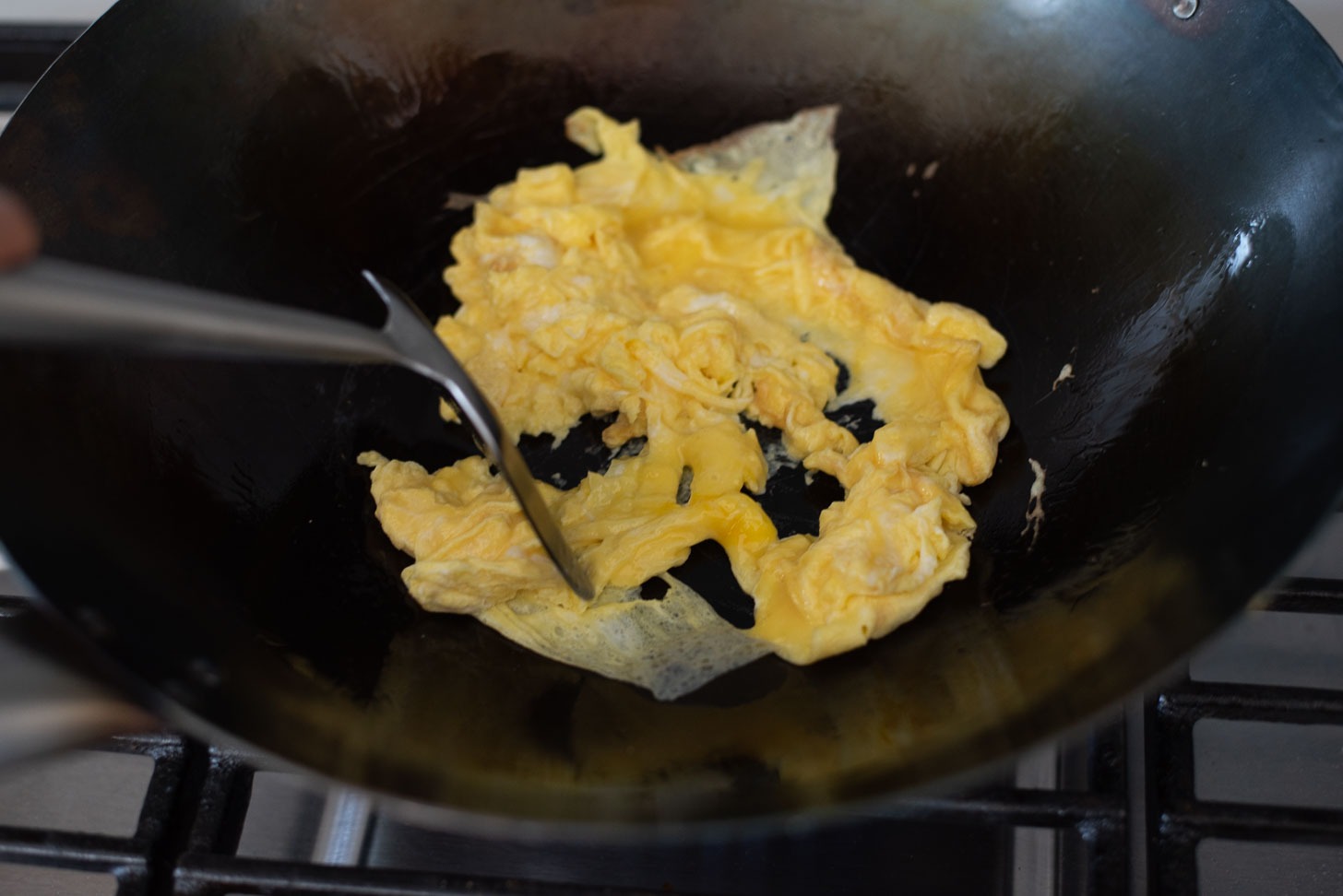 Scrambling eggs